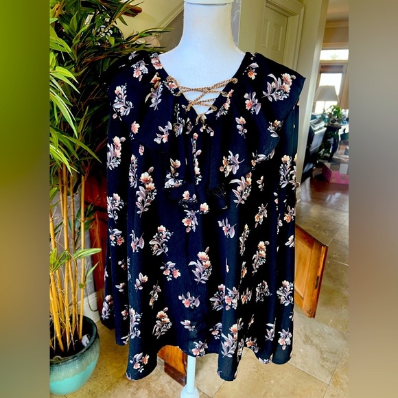 Signature studio ladies, long sleeve blouse, extra large, perfect condition NWOT - Picture 6 of 15